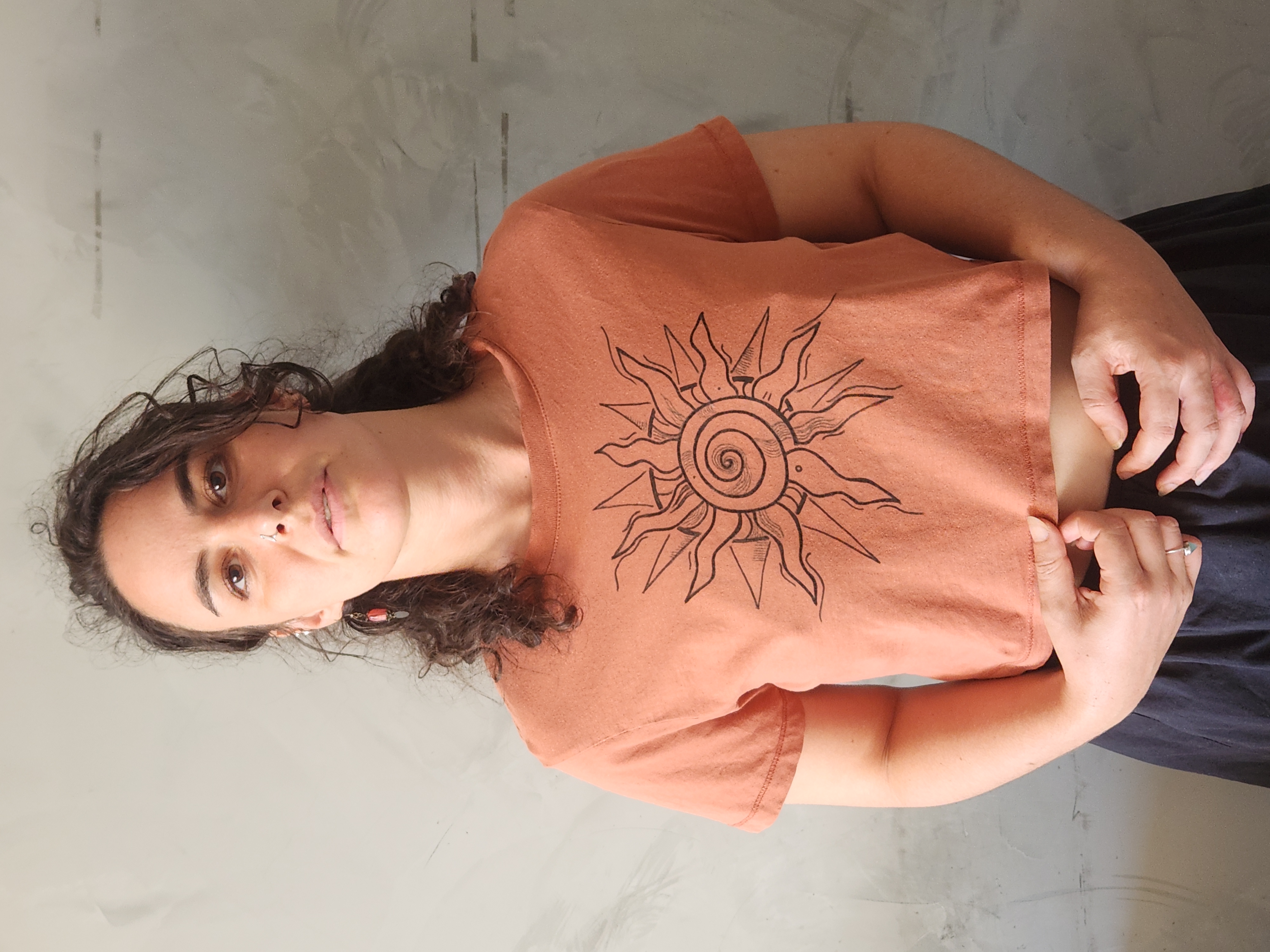 Hand drawn mandala artwork